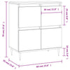 Graues Sideboard Rhett 60x35x70cm (Holz)