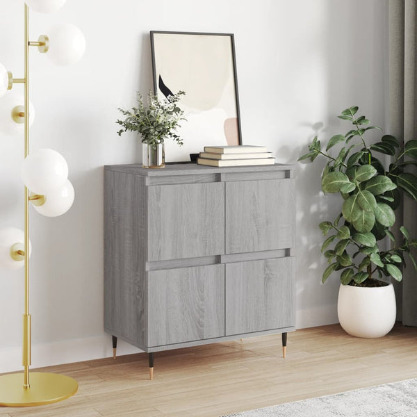 Graues Sideboard Rhett 60x35x70cm (Holz)