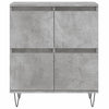 Betongraues Sideboard Omisim 60x35x70cm (Holz)