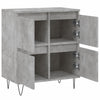 Betongraues Sideboard Omisim 60x35x70cm (Holz)