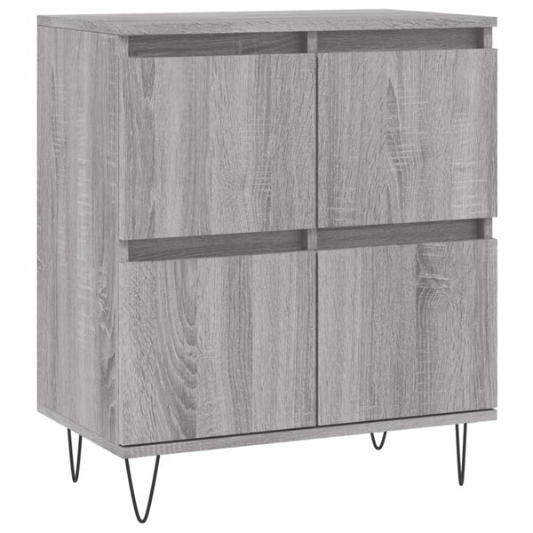 Graues Sideboard Omisim 60x35x70cm (Holz)