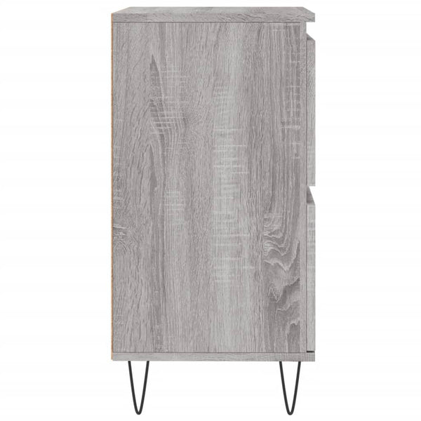 Graues Sideboard Omisim 60x35x70cm (Holz)