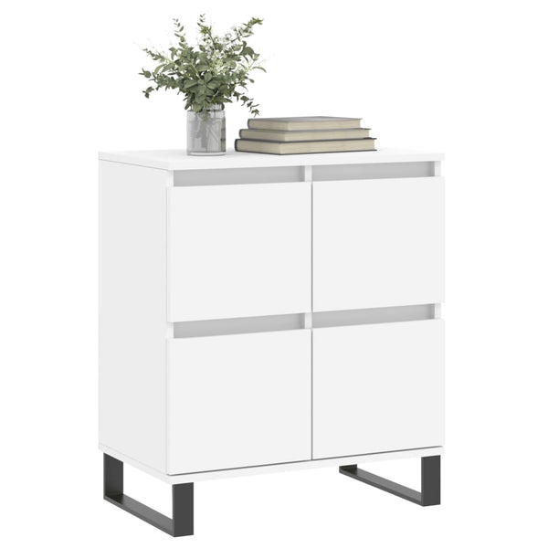 Weißes Sideboard Raiif 60x35x70cm (Holz)