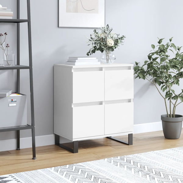 Weißes Sideboard Raiif 60x35x70cm (Holz)