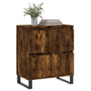 Sideboard Rauch-Eiche Raiif 60x35x70cm (Holz)