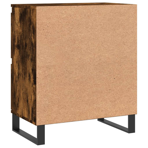 Sideboard Rauch-Eiche Raiif 60x35x70cm (Holz)