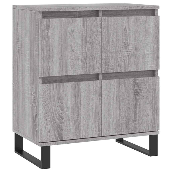 Graues Sideboard Raiif 60x35x70cm (Holz)