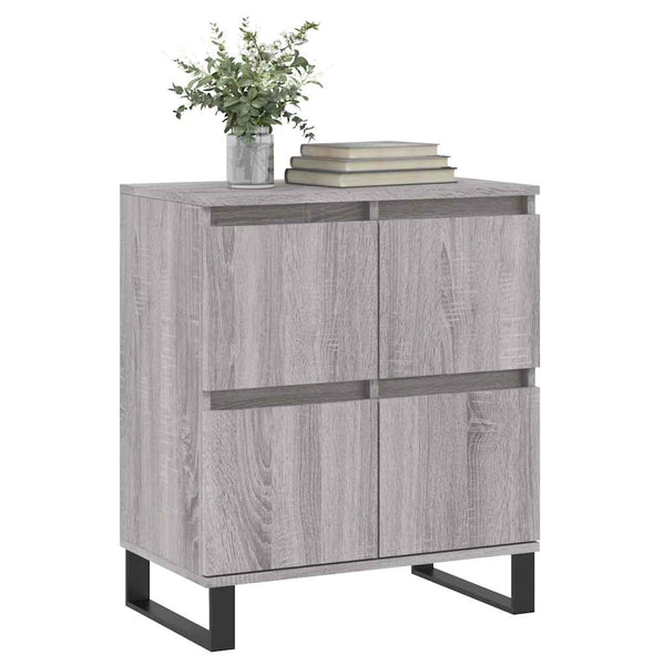 Graues Sideboard Raiif 60x35x70cm (Holz)