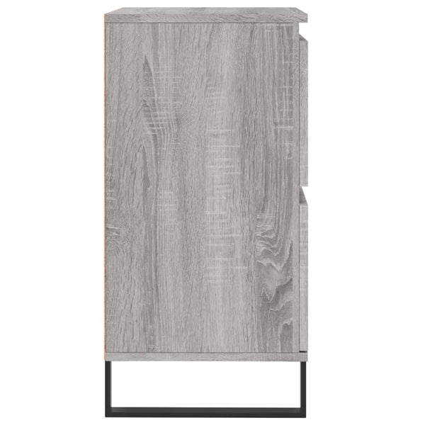 Graues Sideboard Raiif 60x35x70cm (Holz)