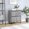 Graues Sideboard Raiif 60x35x70cm (Holz)