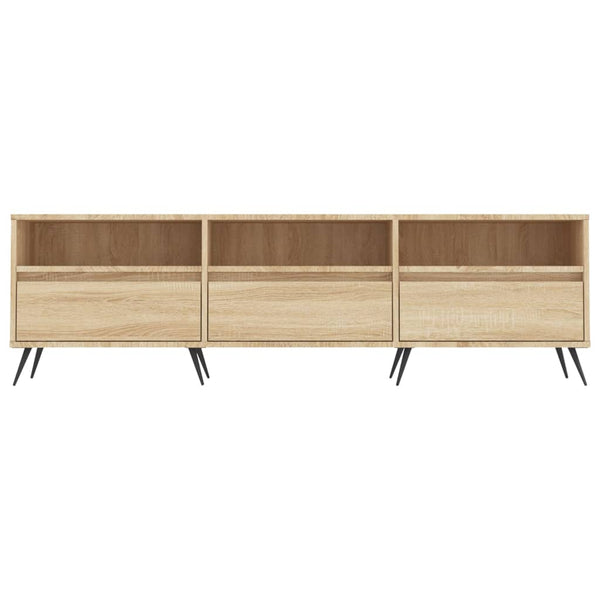 Sonoma Eiche TV-Schrank Rapeanu 150x30x44,5cm (Holz)