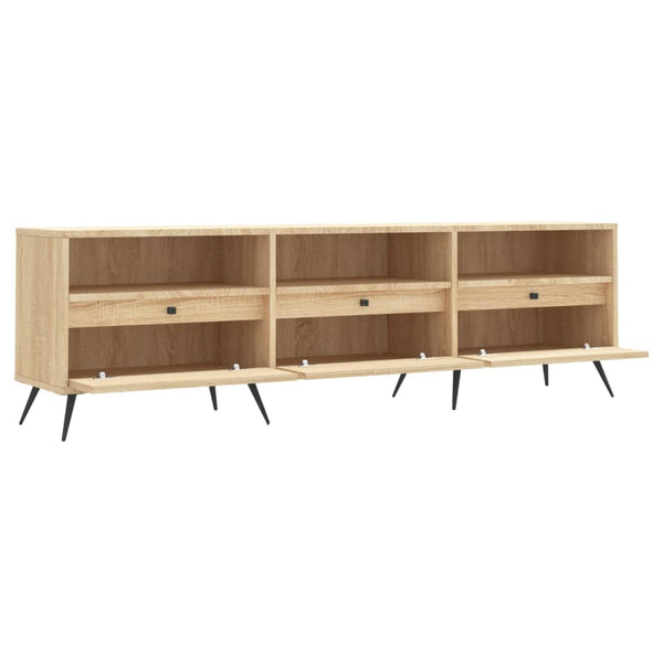 Sonoma Eiche TV-Schrank Rapeanu 150x30x44,5cm (Holz)