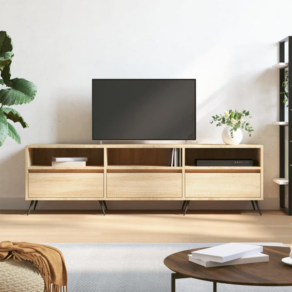 Sonoma Eiche TV-Schrank Rapeanu 150x30x44,5cm (Holz)