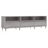 Graues TV-Möbel Monna 150x30x44,5cm (Holz)