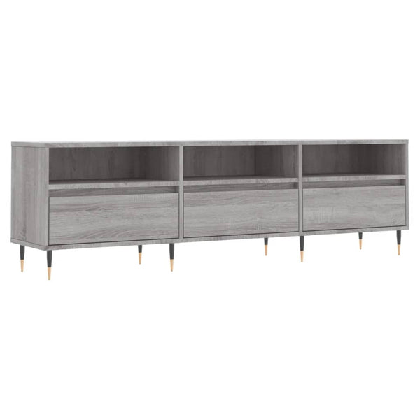 Graues TV-Möbel Monna 150x30x44,5cm (Holz)