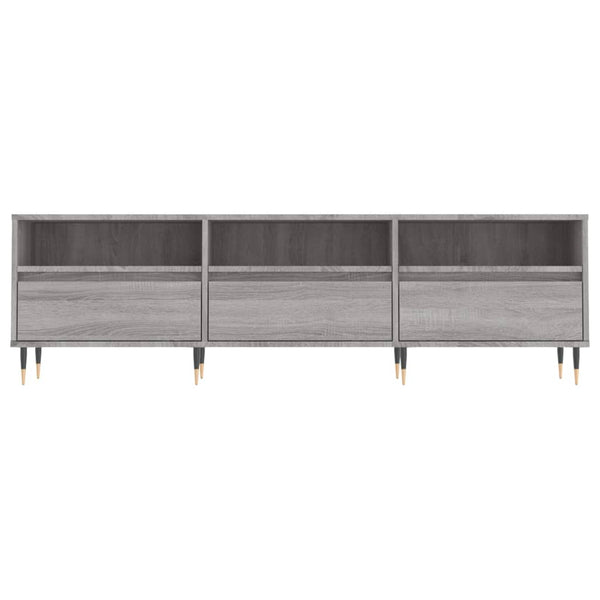 Graues TV-Möbel Monna 150x30x44,5cm (Holz)