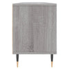 Graues TV-Möbel Monna 150x30x44,5cm (Holz)