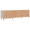 Graues TV-Möbel Monna 150x30x44,5cm (Holz)