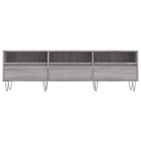 Harmaa tv-taso Nonii 150x30x44,5cm (puinen)