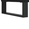 Schwarzer Badezimmerschrank Vlahita 80x33x60cm (Holz)