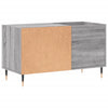 Grauer LP-Schrank Dej 85x38x48cm (Holz)