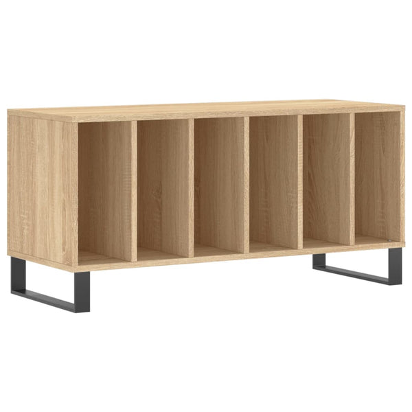Sonoma Eiche LP-Aufbewahrungsschrank Bentin 100x38x48cm