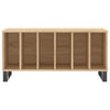 Sonoma Eiche LP-Aufbewahrungsschrank Bentin 100x38x48cm
