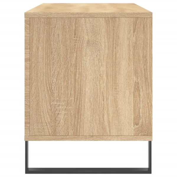 Sonoma Eiche LP-Aufbewahrungsschrank Bentin 100x38x48cm