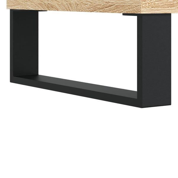 Sonoma Eiche LP-Aufbewahrungsschrank Bentin 100x38x48cm
