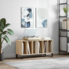 Sonoma Eiche LP-Aufbewahrungsschrank Bentin 100x38x48cm