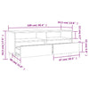 Savutammi tv-taso Rozmaria 100x34,5x44,5cm (puinen)