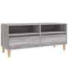 Graues TV-Möbel Rozmaria 100x34,5x44,5cm (Holz)