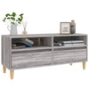 Graues TV-Möbel Rozmaria 100x34,5x44,5cm (Holz)