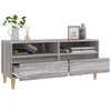 Graues TV-Möbel Rozmaria 100x34,5x44,5cm (Holz)