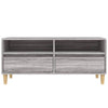 Graues TV-Möbel Rozmaria 100x34,5x44,5cm (Holz)