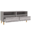 Graues TV-Möbel Rozmaria 100x34,5x44,5cm (Holz)