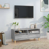 Graues TV-Möbel Rozmaria 100x34,5x44,5cm (Holz)