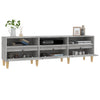 Betoninharmaa tv-taso Rozmaria 150x30x44,5cm (puinen)