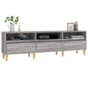 Harmaa tv-taso Rozmaria 150x30x44,5cm (puinen)