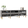 Harmaa tv-taso Rozmaria 150x30x44,5cm (puinen)