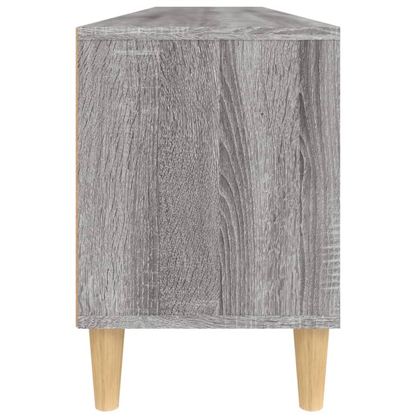 Harmaa tv-taso Rozmaria 150x30x44,5cm (puinen)