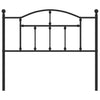 Schwarzes Bettkopfteil aus Metall Imastuhi 107cm
