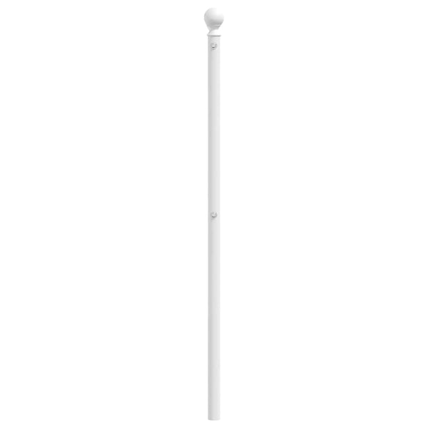 Weißes Metallbettgestell Imastuhi 180cm