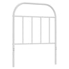 Weißes Metallkopfteil H 75cm