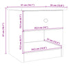 Schuhschrank Raymonde 41x35x41cm (Kiefer) unten