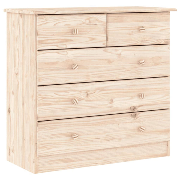 Kommode Unterteil Margaluta 77x35x73cm (Kiefer)