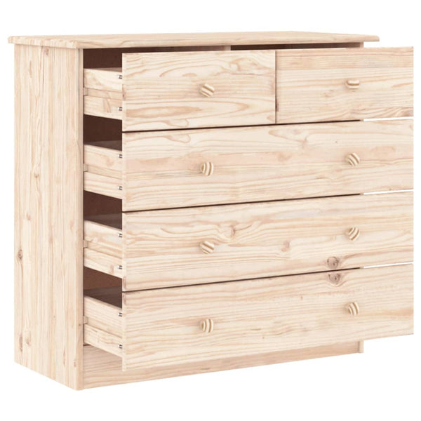 Kommode Unterteil Margaluta 77x35x73cm (Kiefer)