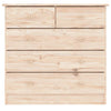 Kommode Unterteil Margaluta 77x35x73cm (Kiefer)