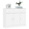 Weißes Sideboard Stevca 91x28x75cm (Holz)