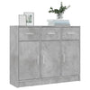 Sideboard Stevca 91x28x75cm betongrau (Holz)